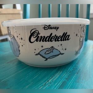 NWT Disney Princess Antique Covered Bowl